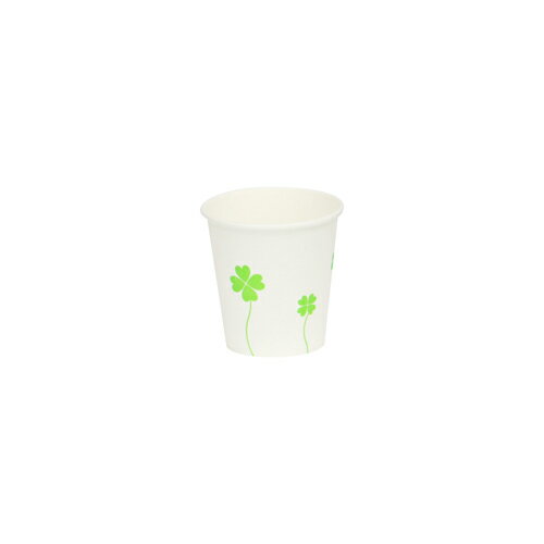 ファーストレイト　(FR-5350)　ペーパーカップ　四つ葉　3oz(90ml)　4000個