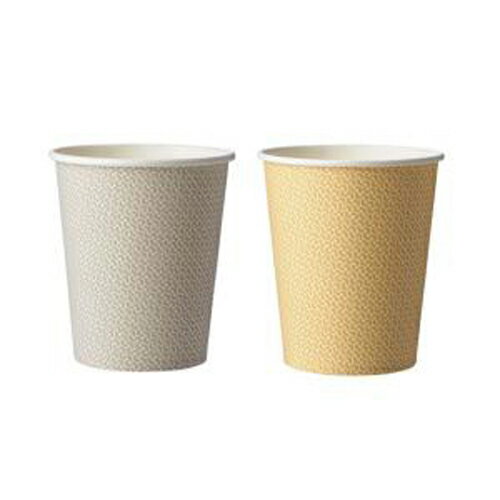 Rakuten - ファーストレイト　(FR-5364)　ペーパーカップ　和瓦5oz　5oz(150ml)　ベージュ/グレー　1000個×4個　合計4000個