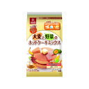 はくばく 大麦と野菜のホットケーキミックス 300g(150×2袋)×6個