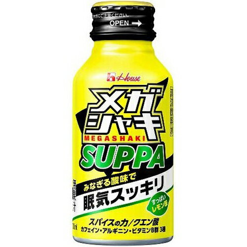 ハウス食品　メガシャキ　SUPPA　100ml　ボトル缶　100ml×30個