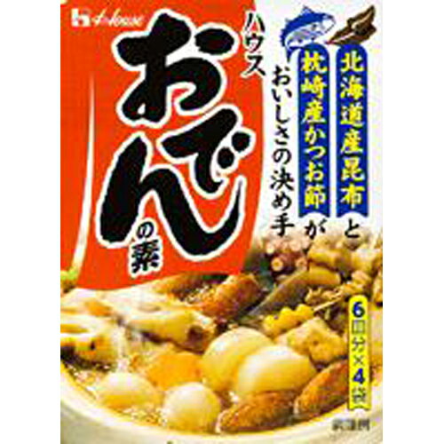 ハウス食品 おでんの素 77.2g(19.3g×4袋) 5×16個 合計80個 ハウス食品 おでんの素 77.2g(19.3g×4袋) 5×16個 合計80個