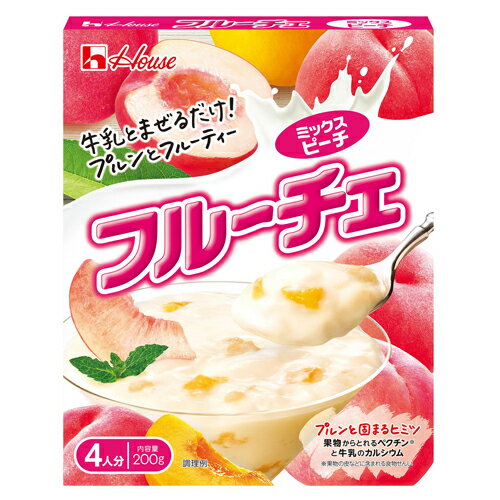 ハウス食品 フルーチェミックスピーチ 200g×60個 ハウス食品 フルーチェミックスピーチ 200g×60個