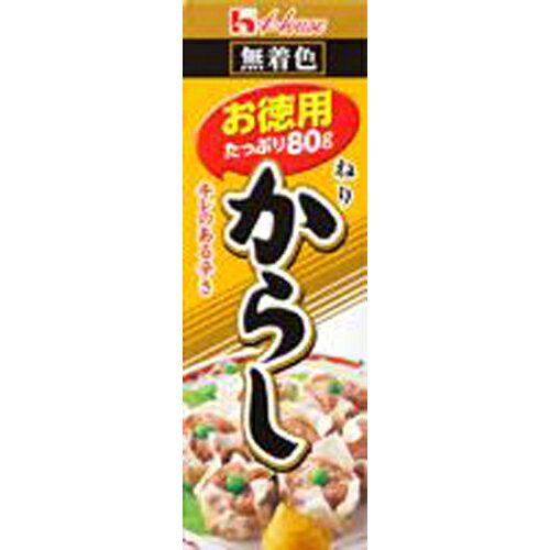 Rakuten - ハウス食品　ねりからし（お徳用）　80g　10×6個　合計60個
