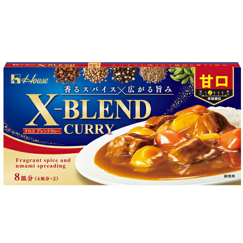 Rakuten - ハウス食品　クロスブレンドカレー　甘口　140g　10×6個　合計60個