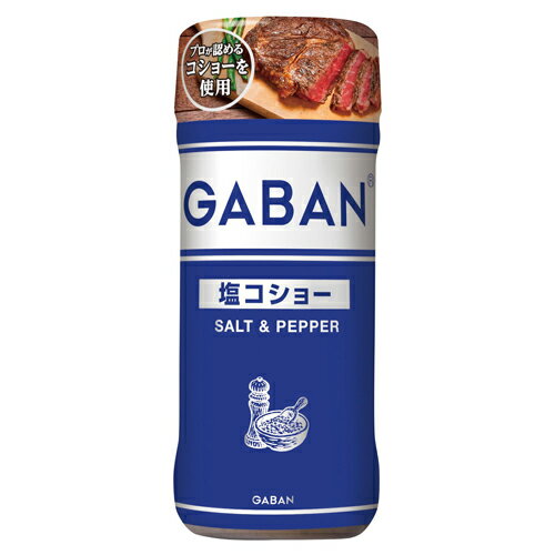 ハウス食品 ギャバン 塩コショー 120g 5×8 合計40個 ハウス食品 ギャバン 塩コショー 120g 5×8 合計40個