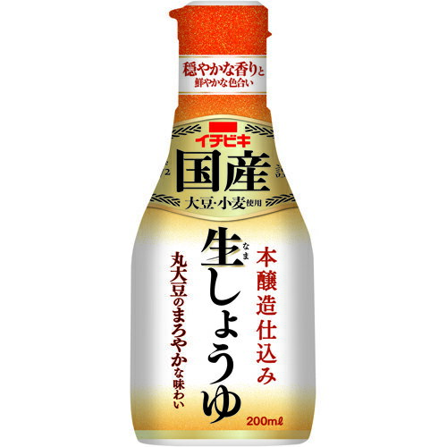 イチビキ　卓上国産生しょうゆ　200ml×8個