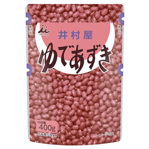 樂天商城 - 井村屋　パウチゆであずき　400g×10袋