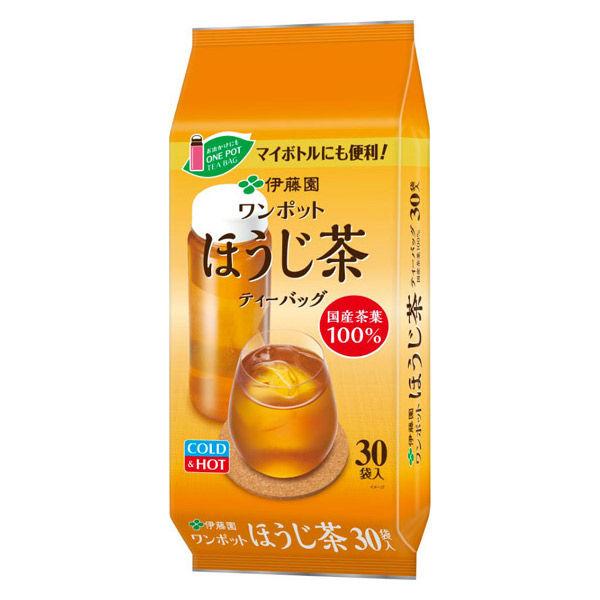 Rakuten - 伊藤園　ワンポットエコティーバッグほうじ茶　30袋×10個