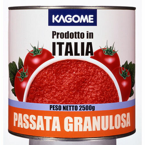 カゴメ　パサータグラノローザイタリア1号缶　2.5kg×6個 缶詰 トマト缶 トマト