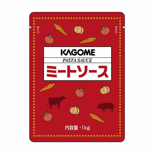 カゴメ　パスタソースミートソース（N）1kg×10個 パスタソース 洋食 調味料