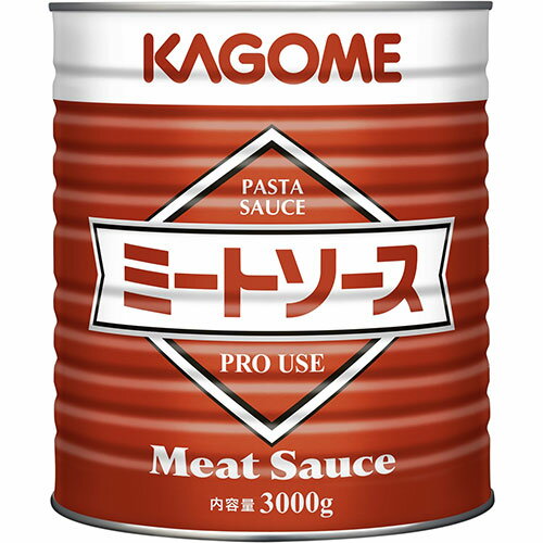 カゴメ　ミートソース（N）1号缶　3kg×6個 パスタソース 洋食 調味料