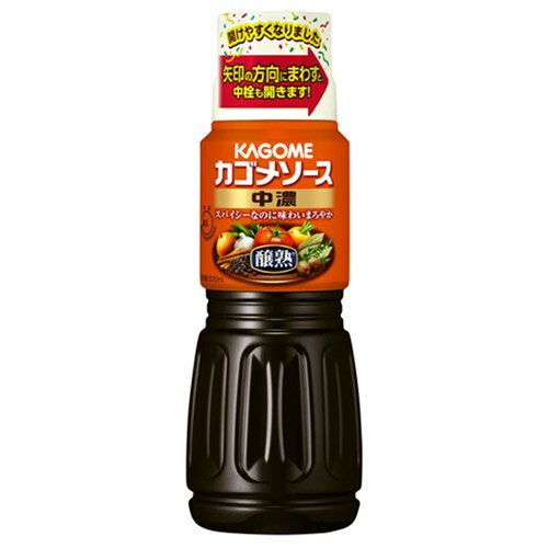 カゴメ カゴメ醸熟ソース中濃 500ml×20個