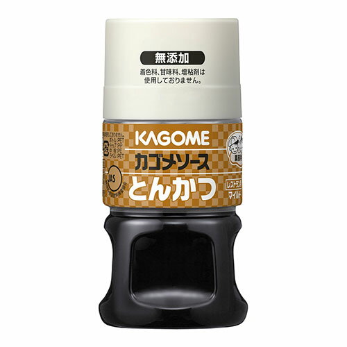 カゴメ　とんかつSレストラン用マイルドJAS標準160ml×30個 調味料 とんかつ 中濃