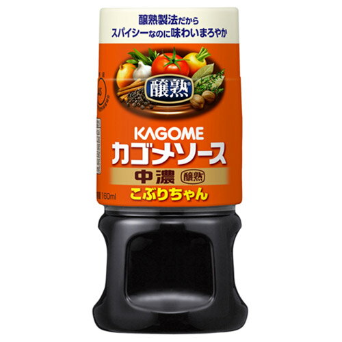 カゴメ　カゴメ醸熟ソースこぶりちゃん中濃　160ml×30個 1