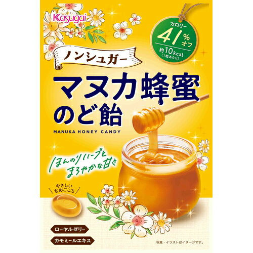 春日井製菓　ノンシュガーマヌカ蜂蜜のど飴　65g×72個