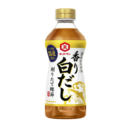 キッコーマン 旨みひろがる 香り白だし 500ml×12個