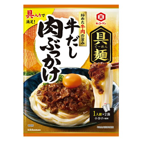 キッコーマン　キッコーマン　具麺　牛だし肉ぶっかけ　100g×40個
