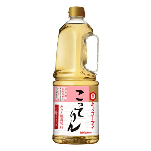 キッコーマン　みりん風調味料こってりん　1．8L×6個