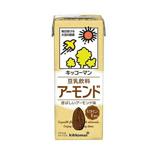 キッコーマン　豆乳飲料　アーモンド　200ml×18本