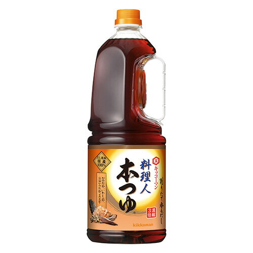キッコーマン 料理人本つゆ 1.8L×6本 キッコーマン 料理人本つゆ 1.8L×6本