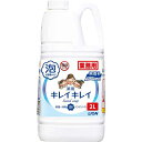 ライオン キレイキレイ薬用泡ハンドソープ プロ無香料 2L×6本