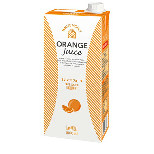 三井農林　WN　（ホワイトノーブル紅茶）　 オレンジジュース　1000ml×6個