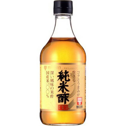 ミツカン　純米酢金封　500ml×12個