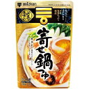 コクがある味わいなので、お鍋はもちろん、〆まで美味しく食べられる鍋つゆシリーズです。鰹・昆布・帆立・鶏の4つのだしを合わせた、あっさりしていてコクがある、寄せ鍋つゆです。