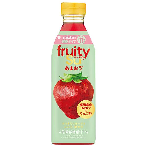 Health Drinks - 【2ケース】ミツカン　フルーティス　あまおう　500ml×6個×2箱　合計12個