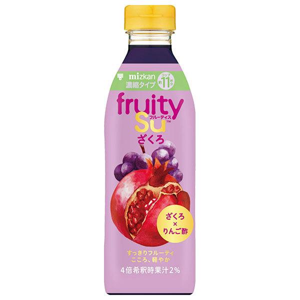 【2ケース】ミツカン　フルーティス　ざくろ　500ml×6個×2箱　合計12個