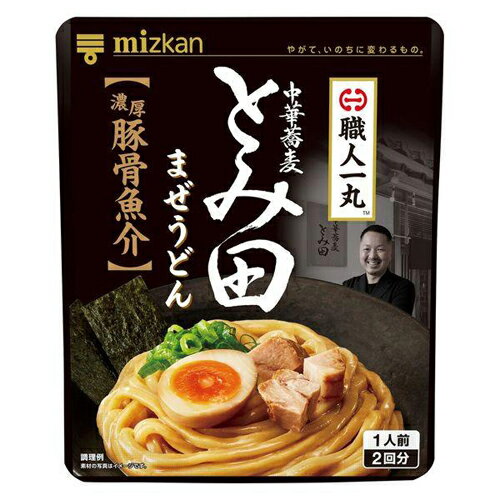 ミツカン　職人一丸中華蕎麦とみ田まぜうどん濃厚豚骨魚介　28g×2袋×24個