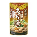 モランボン　横綱　地鶏だし　ちゃんこ鍋用スープ　味噌味　　750g×10袋