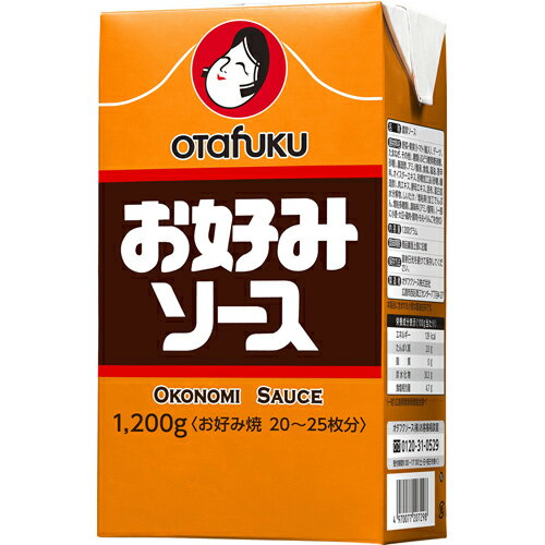 オタフクソース　お好みソース　紙FT　1200g×15本