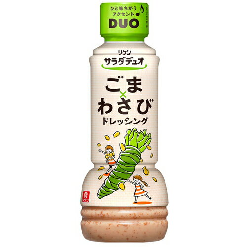 リケン　サラダデュオ　ごまわさびドレッシング　300mL×1