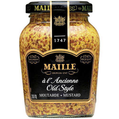 エスビー食品(S＆B)　MAILLE(マイユ)　種入りマスタード　210g×24個
