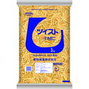 デュラム小麦のセモリナ100％を使用した、三つ編みのようにねじれた形をしたマカロニです