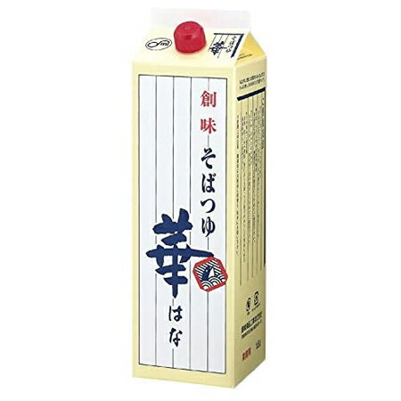 創味食品　そばつゆ華　1.8L×6個