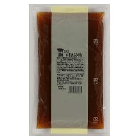 黒酢を100％使用し、深いコクのある香り高い甘酢あんです。高粘度タイプで、野菜と絡めてもたれ落ちしにくく、綺麗なツヤが持続します。