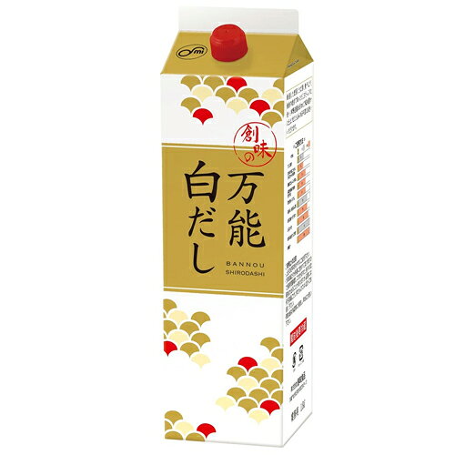 創味食品　創味の万能白だし　1.8L×6個
