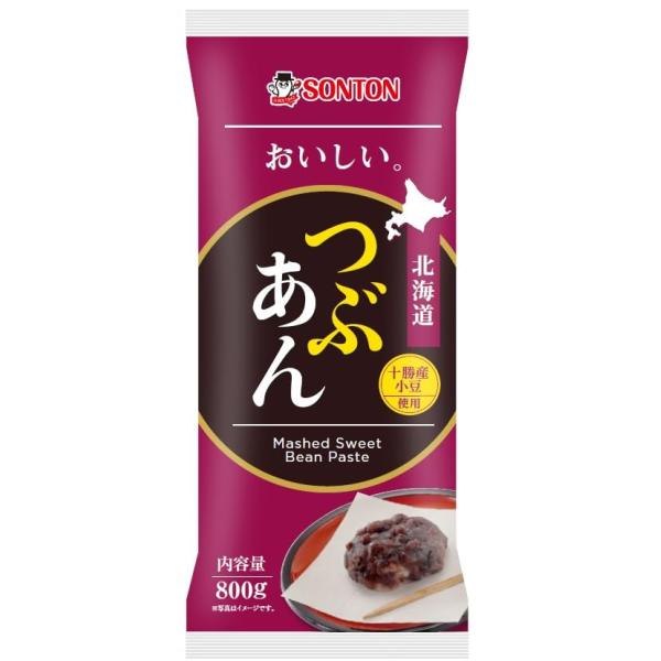 ソントン　おいしい。北海道つぶあん　800g×12個