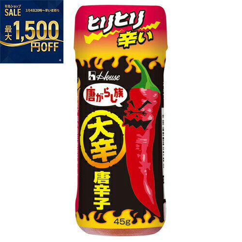ハウス食品　唐がらし族　大辛　45g　5×8個　合計40個