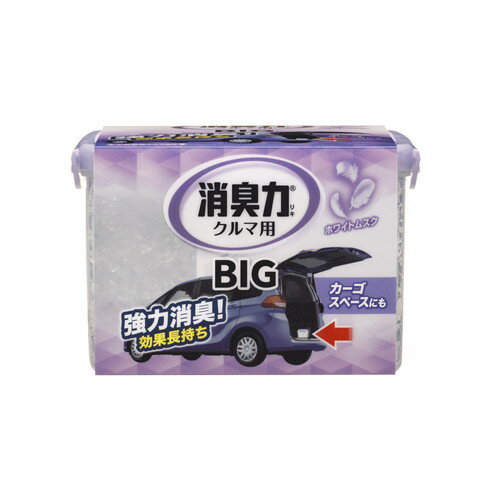 Rakuten - エステー クルマの消臭力 BIG 900g ホワイトムスク 900g×12個