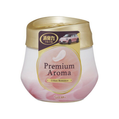 エステー クルマの消臭力 Premium Aroma ゲルタイプ アーバンロマンス 90g×20個