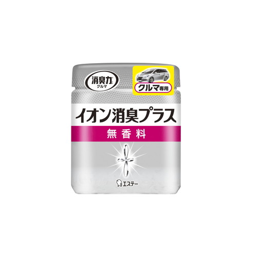 エステー 消臭力クリアビーズ イオン消臭プラス クルマ用 90g×20個