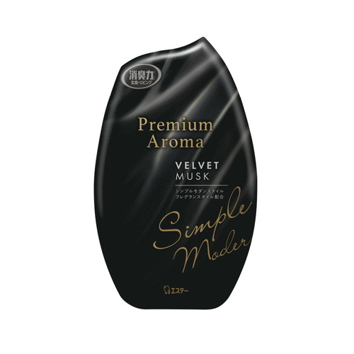 エステー お部屋の消臭力 Premium Aroma ベルベットムスク 400mL×18個...
