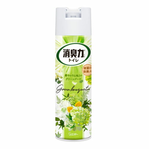 エステー トイレの消臭力スプレー グリーンブーケ 365mL×24個