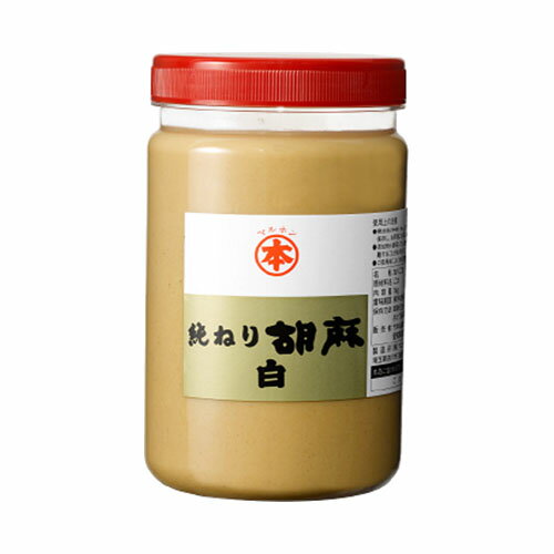 竹本油脂　マルホン　純ねり胡麻　白　1kg×6袋