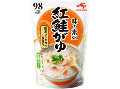 味の素 紅鮭がゆ おかゆ 250g 9袋 3箱 合計27袋入 98キロカロリー 国産精米