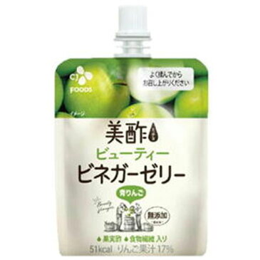 美酢（ミチョ）　ビネガーゼリー青りんご　130g×36個 ゼリー飲料 まとめ買い