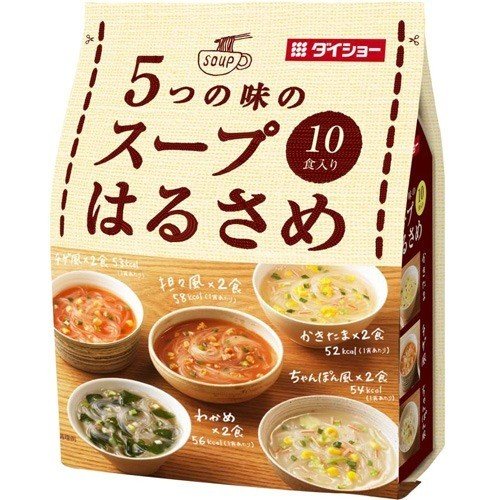 ダイショー 5つの味のスープはるさめ 164.6g×10個